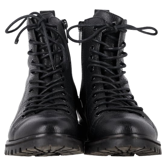 Jimmy Choo Cruz Schnürstiefeletten aus schwarzem Leder - Image 2