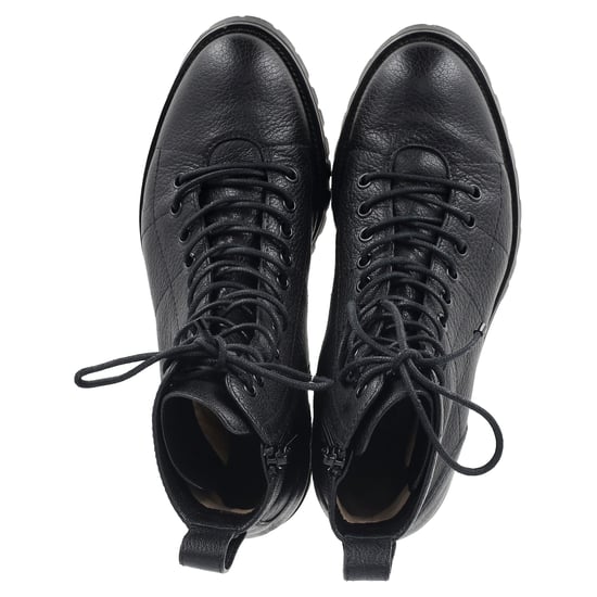 Jimmy Choo Cruz Schnürstiefeletten aus schwarzem Leder - Image 3