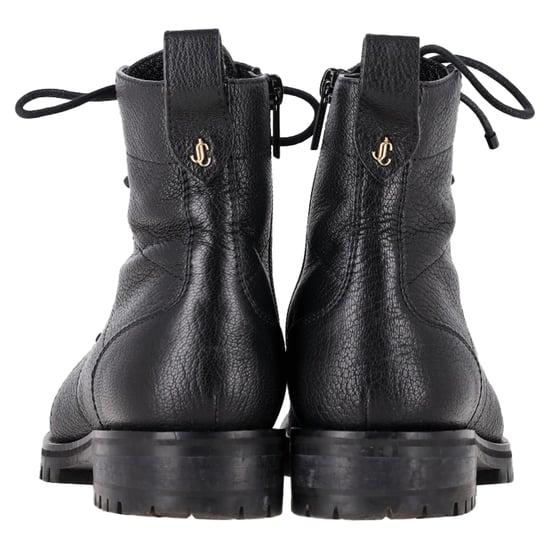 Jimmy Choo Cruz Schnürstiefeletten aus schwarzem Leder - Image 5