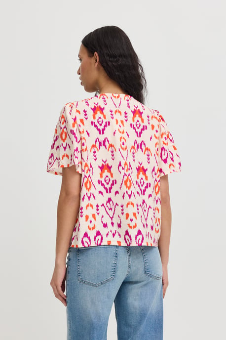 Kurzarm-Bluse IXHARPER Kurzarm-Bluse Regular fit - Image 3