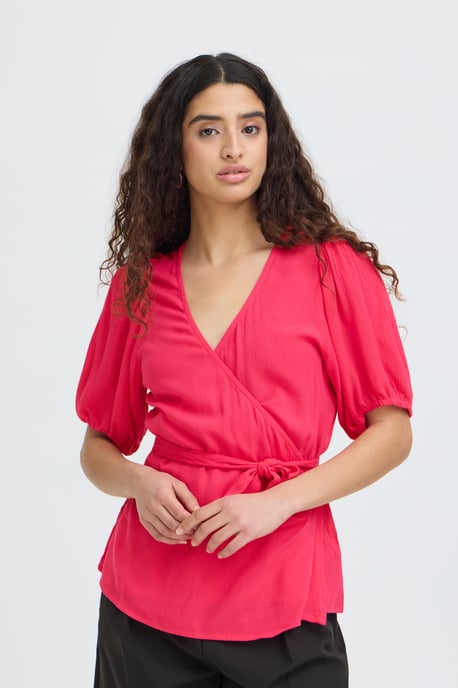 Kurzarm-Bluse IHTAMIA Kurzarm-Bluse Regular fit - Image 2