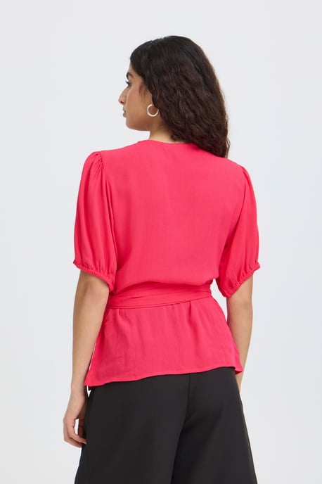 Kurzarm-Bluse IHTAMIA Kurzarm-Bluse Regular fit - Image 3