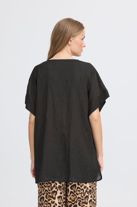 Kurzarm-Bluse IHBRIELLA Kurzarm-Bluse Loose fit - Image 3