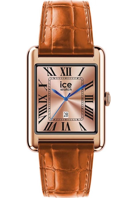 Ice Watch Ice Smart Tk 2.0 - Rose-gold - Cognac Croco Braun Unisex Armbanduhr 025383 - - Image 2
