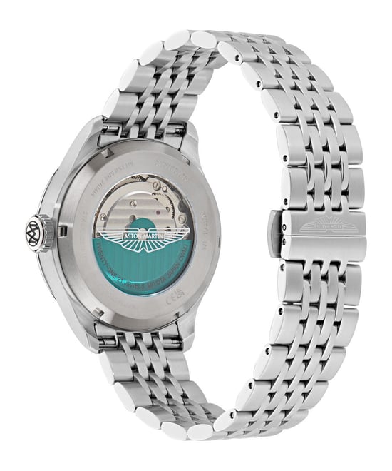 Aston Martin Aml Timeless Ts1 Herren Silberne Uhr MTTS1F504 - Image 2