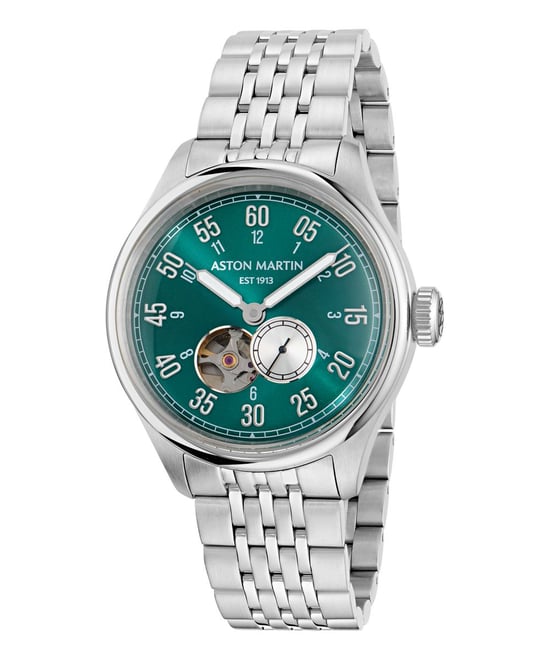 Aston Martin Aml Timeless Ts1 Herren Silberne Uhr MTTS1F504 - Image 3