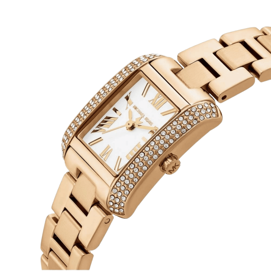 Michael Kors MK4867 Emery 22mm Gold Perlmutt Damenarmbanduhr - Image 4