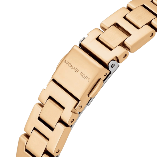 Michael Kors MK4867 Emery 22mm Gold Perlmutt Damenarmbanduhr - Image 5