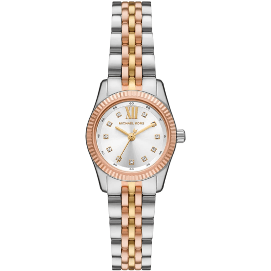 Michael Kors Lexington MK4987 Zwei-Zonen Silber Zifferblatt Damenarmbanduhr - Image 1