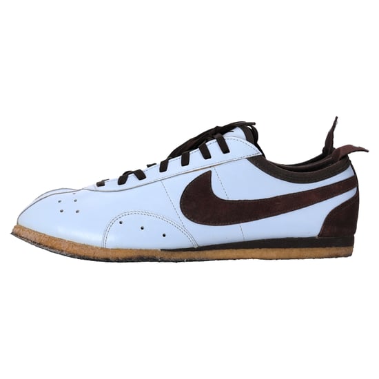 Nike Cortez Sneakers aus weißem Leder und Wildleder - Image 2