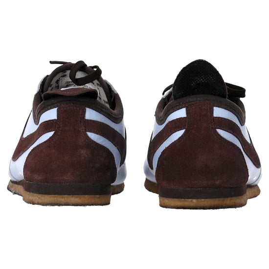 Nike Cortez Sneakers aus weißem Leder und Wildleder - Image 4