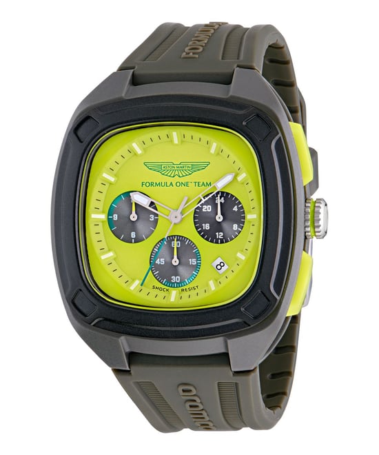 Aston Martin Am Formel 1 Ovr W Herren Graue Uhr MTFO1F504 - Image 3