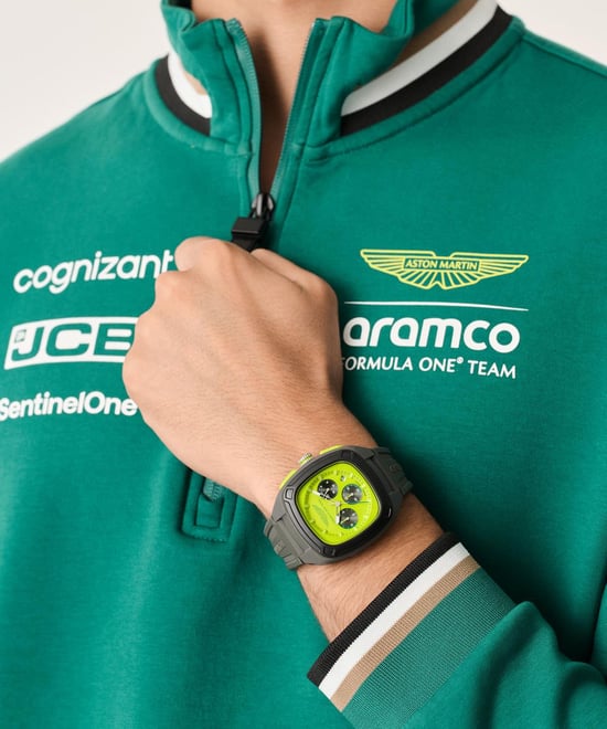 Aston Martin Am Formel 1 Ovr W Herren Graue Uhr MTFO1F504 - Image 4