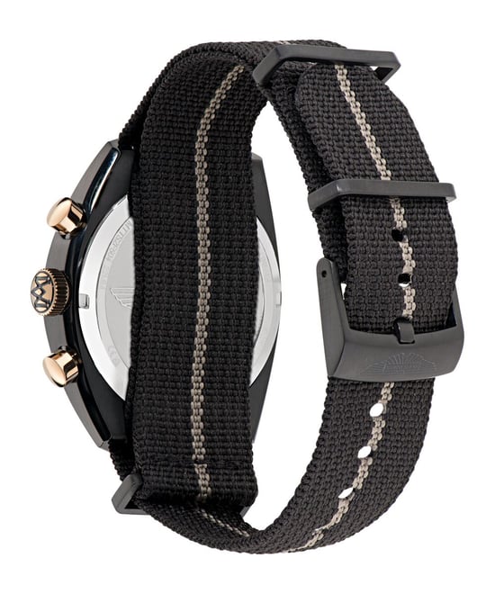 Aston Martin Aml Timeless Ts2 Herren Armbanduhr Schwarz MTTS2F504 - Image 2