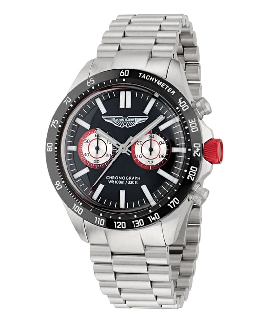 Aston Martin Aml Icon Spt Herren Silber Uhr MTIS1F501 - Image 2