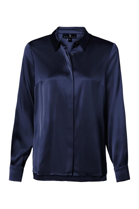 Bellize Bluse Marineblau - Image 2