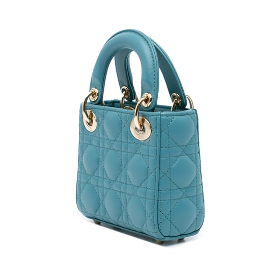 Lady Dior Mini Tasche aus Lammleder - Image 2