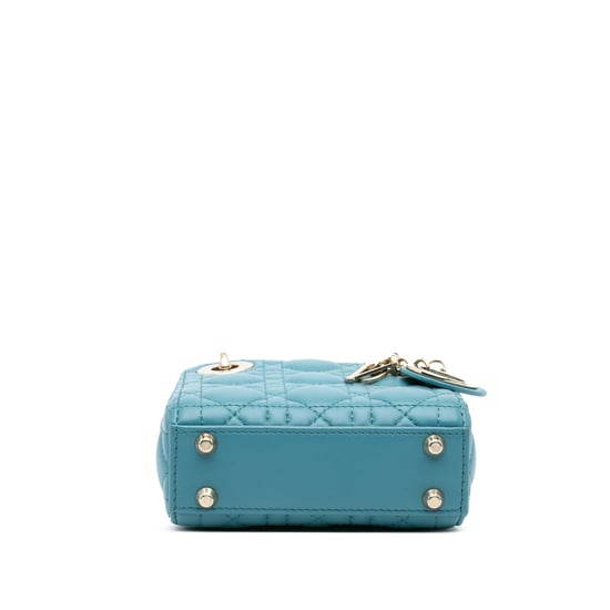Lady Dior Mini Tasche aus Lammleder - Image 3