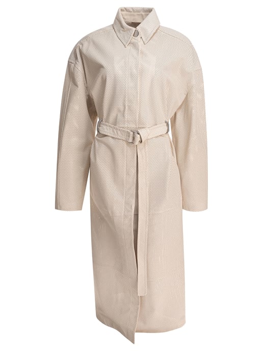 Beige Lederjacke - Image 1