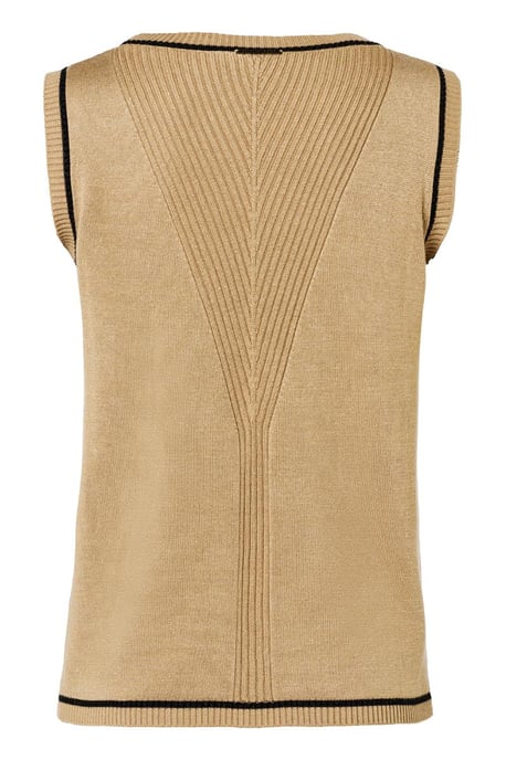 Athena Lurex Top Sand - Image 3