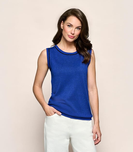 Athena Lurex Top Kobalt - Image 6