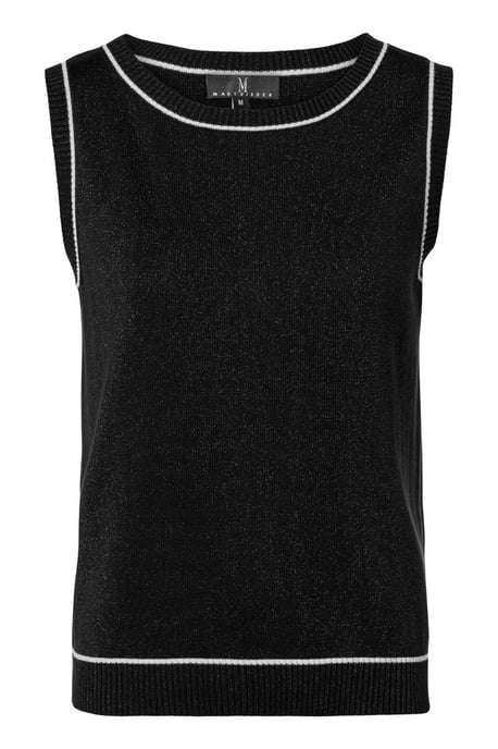 Athena Lurex Top Schwarz - Image 3