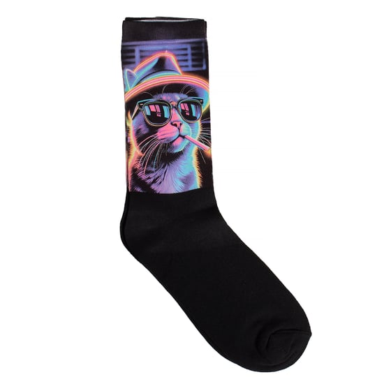 Lustig bedruckte lange Socken für Herren und Damen - Image 2