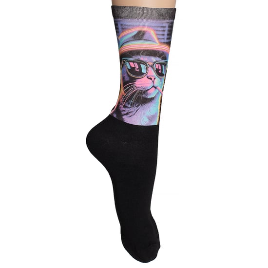 Lustig bedruckte lange Socken für Herren und Damen - Image 4
