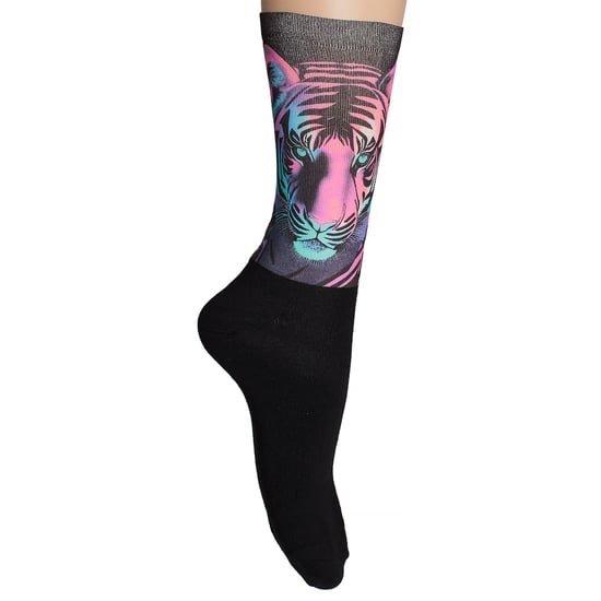 Lustig bedruckte lange Socken für Herren und Damen - Image 2