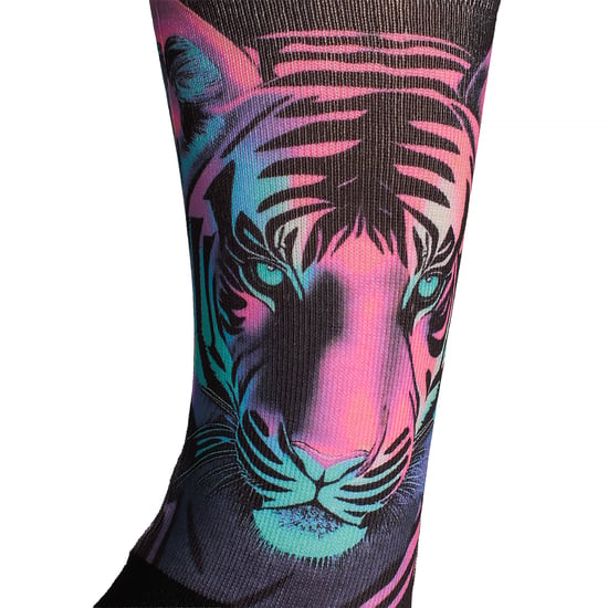 Lustig bedruckte lange Socken für Herren und Damen - Image 3