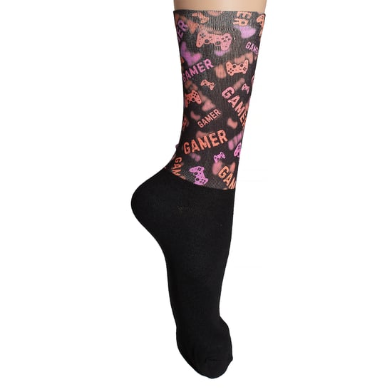 Lustig bedruckte lange Socken für Herren und Damen - Image 2
