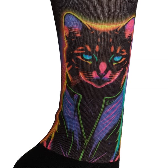 Lustig bedruckte lange Socken für Herren und Damen - Image 3