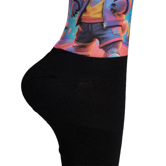 Lustig bedruckte lange Socken für Herren und Damen - Image 5