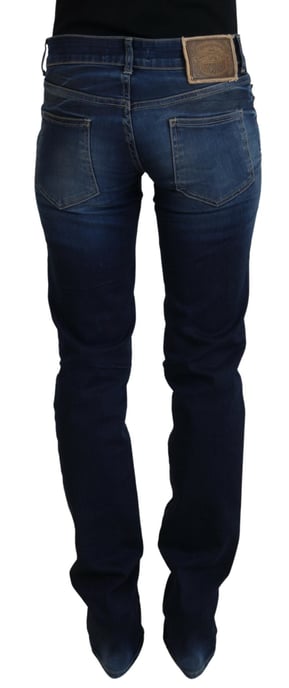 Just Cavalli Blaue Baumwolle Damen Freizeit-Denim-Jeans - Image 3
