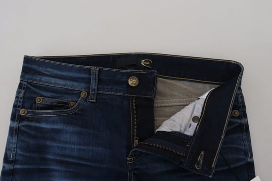 Just Cavalli Blaue Baumwolle Damen Freizeit-Denim-Jeans - Image 4