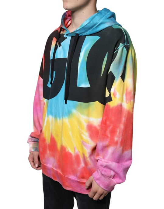 Dolce & Gabbana Mehrfarbiger Batik Kapuzenpullover - Image 3