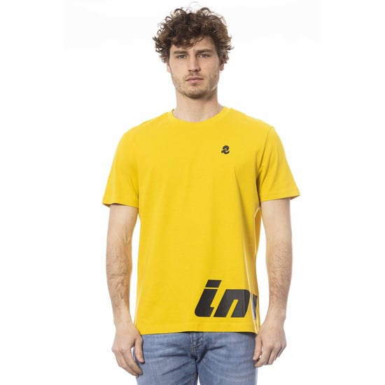 Invicta Gelbes Baumwoll Herren T-Shirt - Image 1