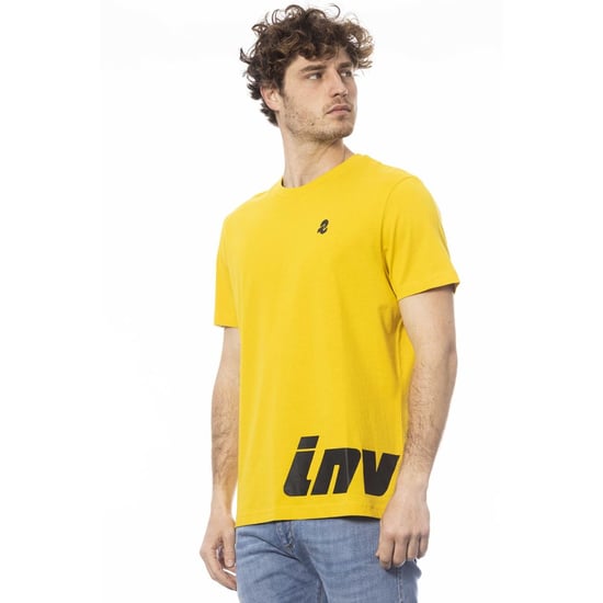 Invicta Gelbes Baumwoll Herren T-Shirt - Image 2