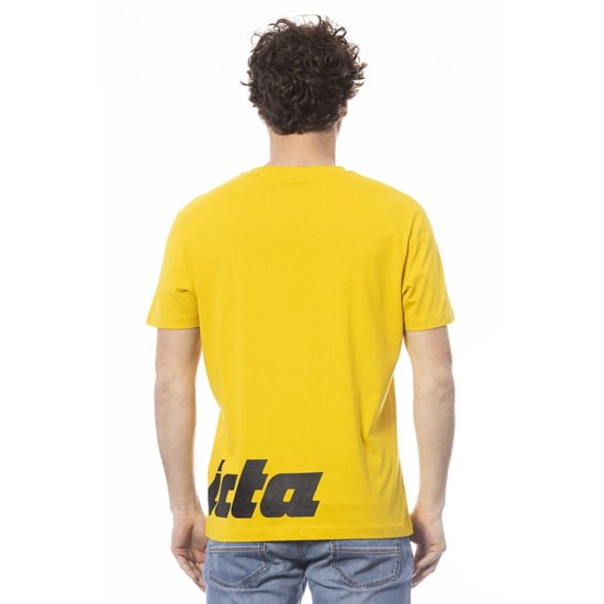 Invicta Gelbes Baumwoll Herren T-Shirt - Image 3