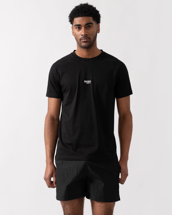 Schwarzes Slim Fit T-Shirt - Image 1