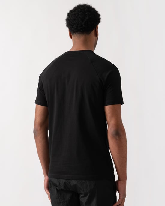Schwarzes Slim Fit T-Shirt - Image 2