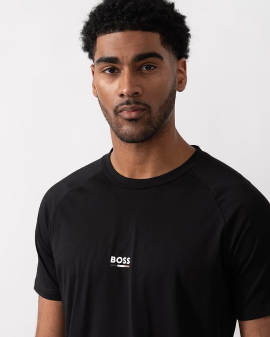 Schwarzes Slim Fit T-Shirt - Image 3