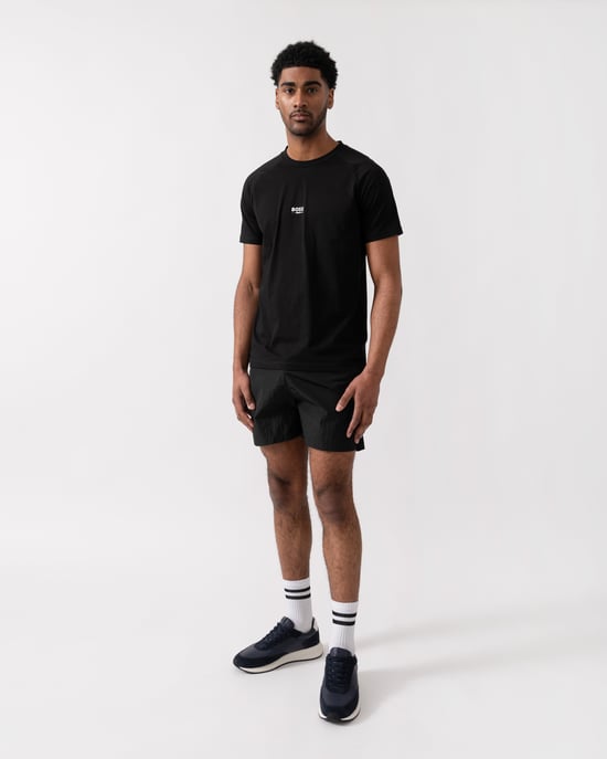 Schwarzes Slim Fit T-Shirt - Image 4