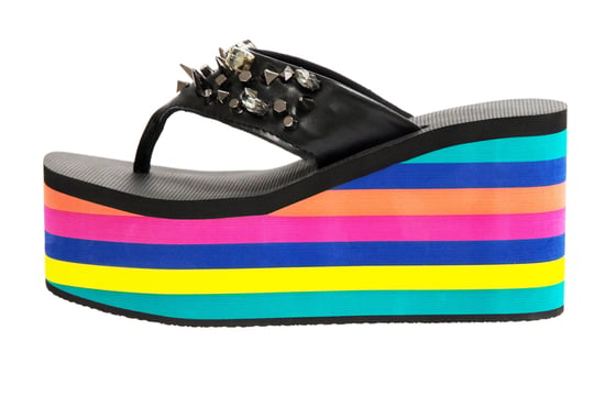 Deluxe-Sandalen-Flip-Flops, farbenfroh - Image 2