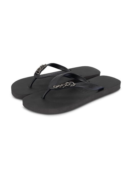 Silberne kleine Flip-Flops, schwarz - Image 3