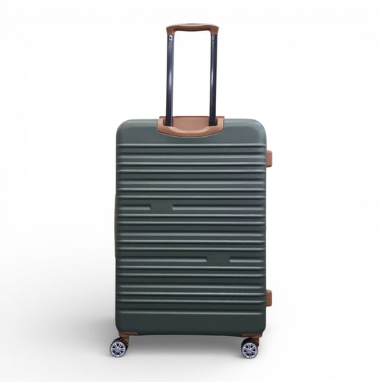 Erweiterbarer grüner Hardshell-ABS-Koffer 8-Rad-Reisegepäck für großes Gepäck - Image 6