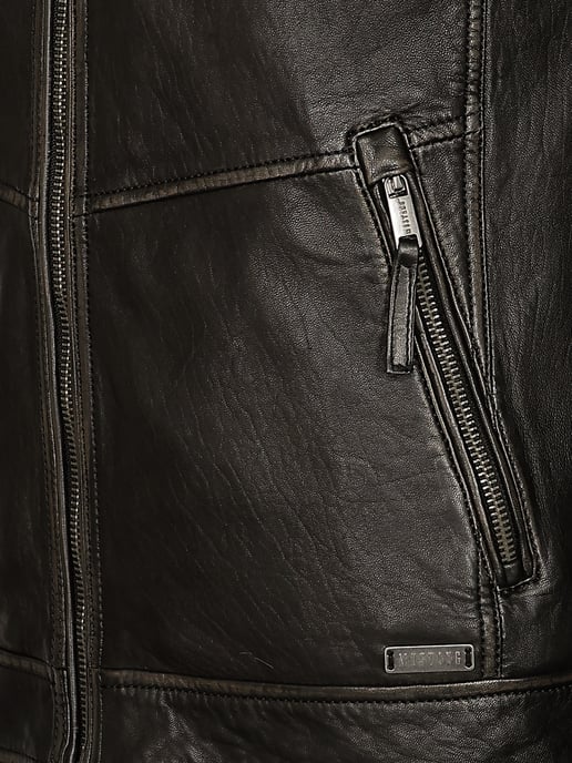 Mustang Lederjacke mit Kapuze 31020140 - Image 2