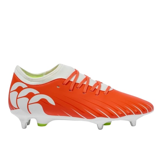 Canterbury - "Speed Falcon Team" Fußballschuhe für weichen Boden für Herren (Orange/Weiß) - Image 1