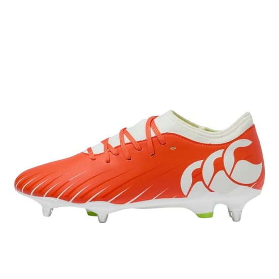 Canterbury - "Speed Falcon Team" Fußballschuhe für weichen Boden für Herren (Orange/Weiß) - Image 2