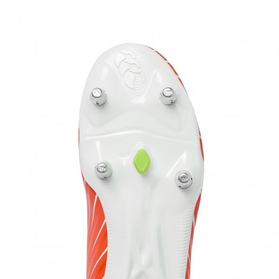 Canterbury - "Speed Falcon Team" Fußballschuhe für weichen Boden für Herren (Orange/Weiß) - Image 3